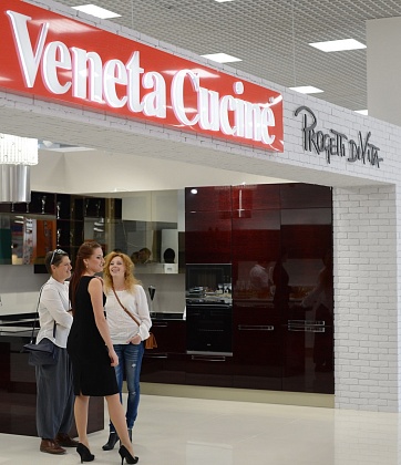 Открытие салона Veneta Cucine